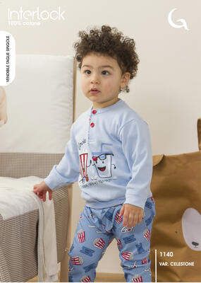 PIGIAMA NEONATO M/L 1140 Tellini S.R.L. Velkoobchodní oblečení